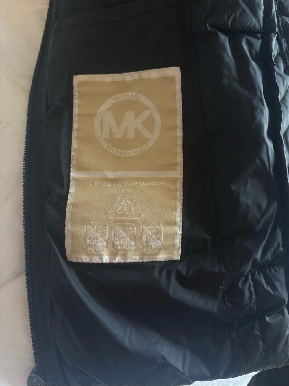 MICHAEL KORS Quilted Puffer Jacket Without Hood
